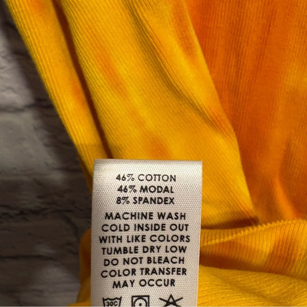 Cotton Citizen Verona Orange Mini Dress XS - Picture 11 of 11